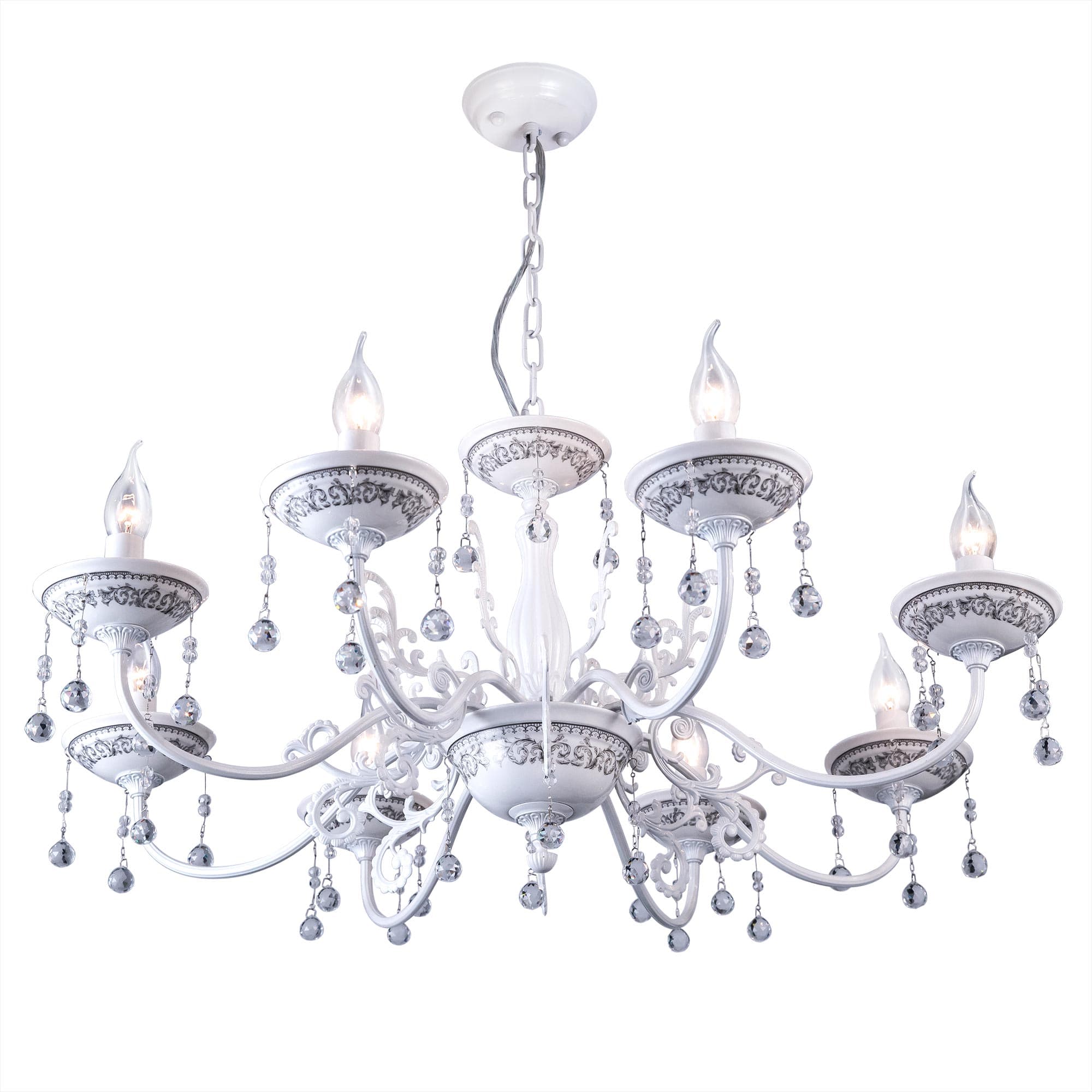 Citilux CL416181 Аттика Белый Светильник Люстра — миниатюра 1