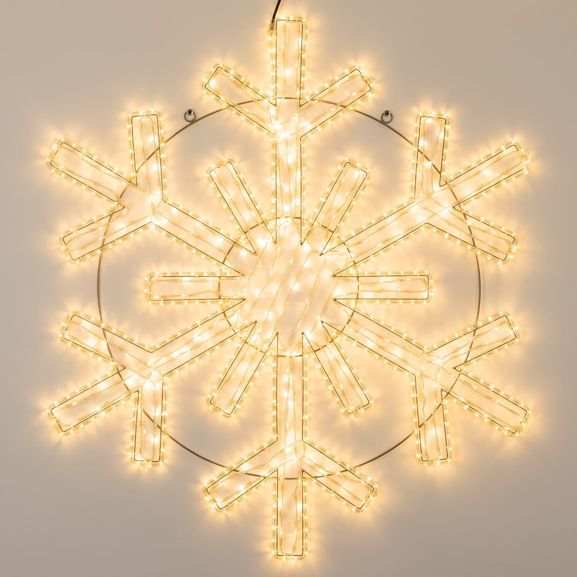 Arlight Фигура ARD-SNOWFLAKE-M11-1250x1200-604LED Warm (230V, 36.5W) (Ardecoled, IP65) 034261 — миниатюра 3