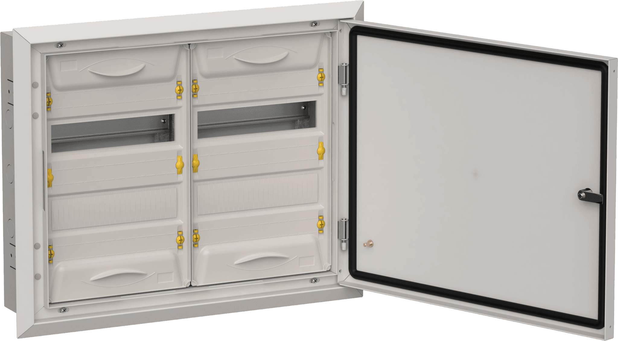 TITAN 5 Корпус мет. ЩРв-48 (2х24) 505х625х130 IP31 сер IEK
