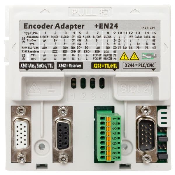 EKF Карта расширения для подключения энкодера Absolute/SinCos/TTL/HTL/Resolver для преобразователя частоты PRO-Drive PD-500 — миниатюра 10