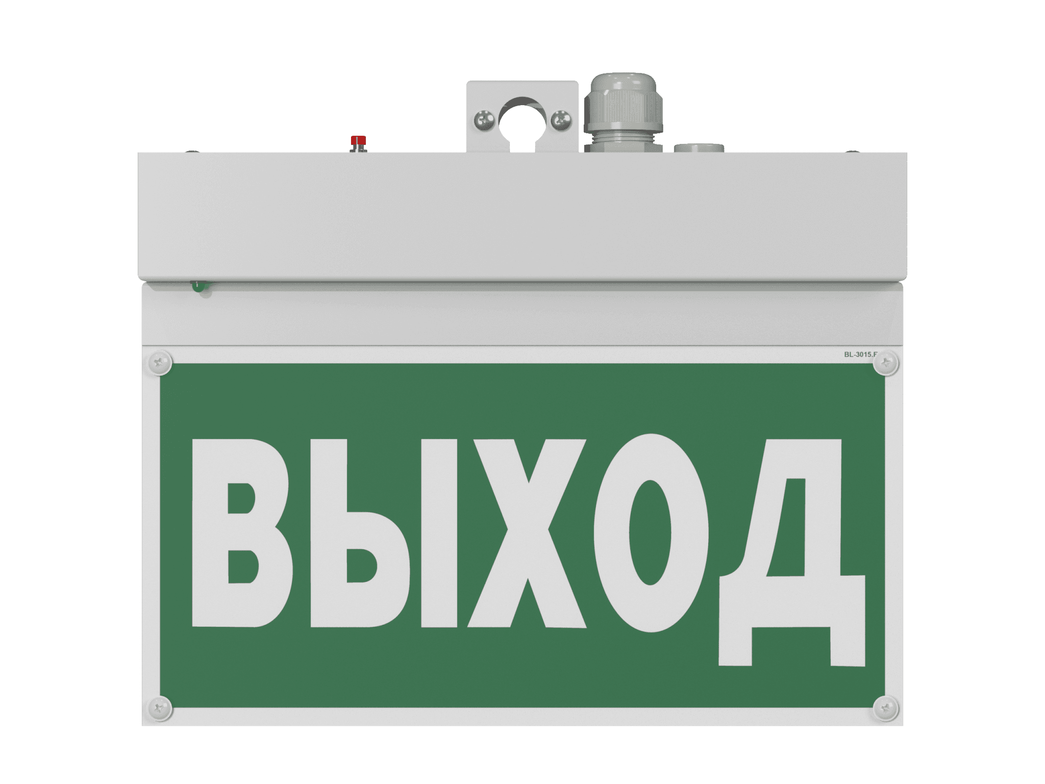Белый свет Световой указатель BS-NEXTRINO-71-S1-INEXI2 White a16742 — миниатюра 3