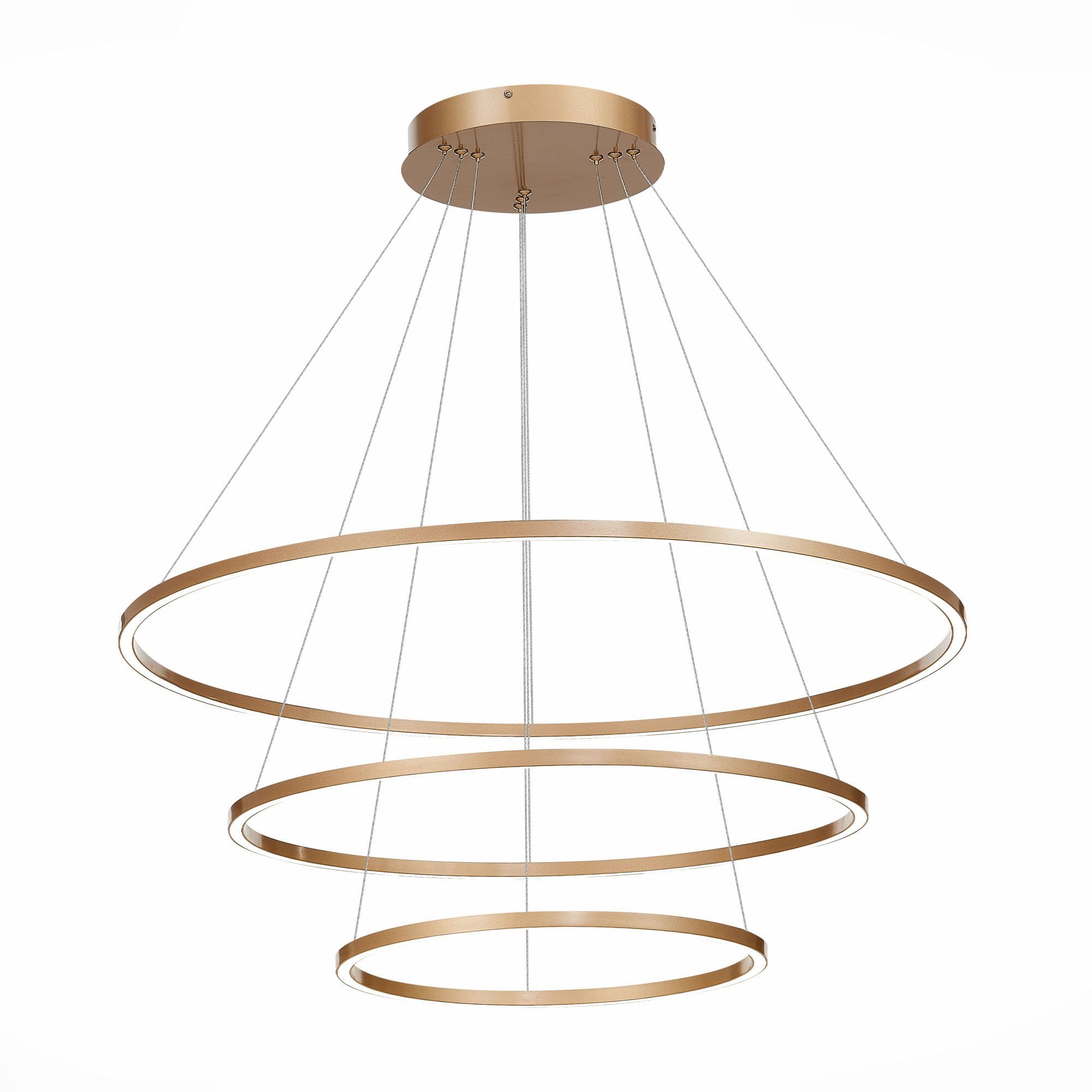 ST LUCE ST605.243.114 Светильник подвесной Золотистый/Белый LED 1*114W 4000K