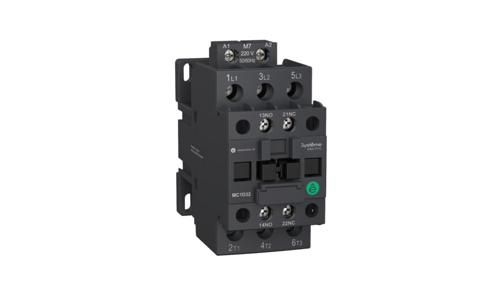 Systeme Electric SystemePact MCP Контактор MC1D 3P 38A НО+НЗ 24VDC с пониженным током потребления катушки — миниатюра 2