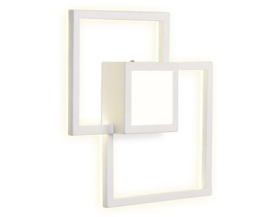 Ambrella Настенный светодиодный светильник с акрилом FL415 WH белый LED 4200K 36W 390*290*50