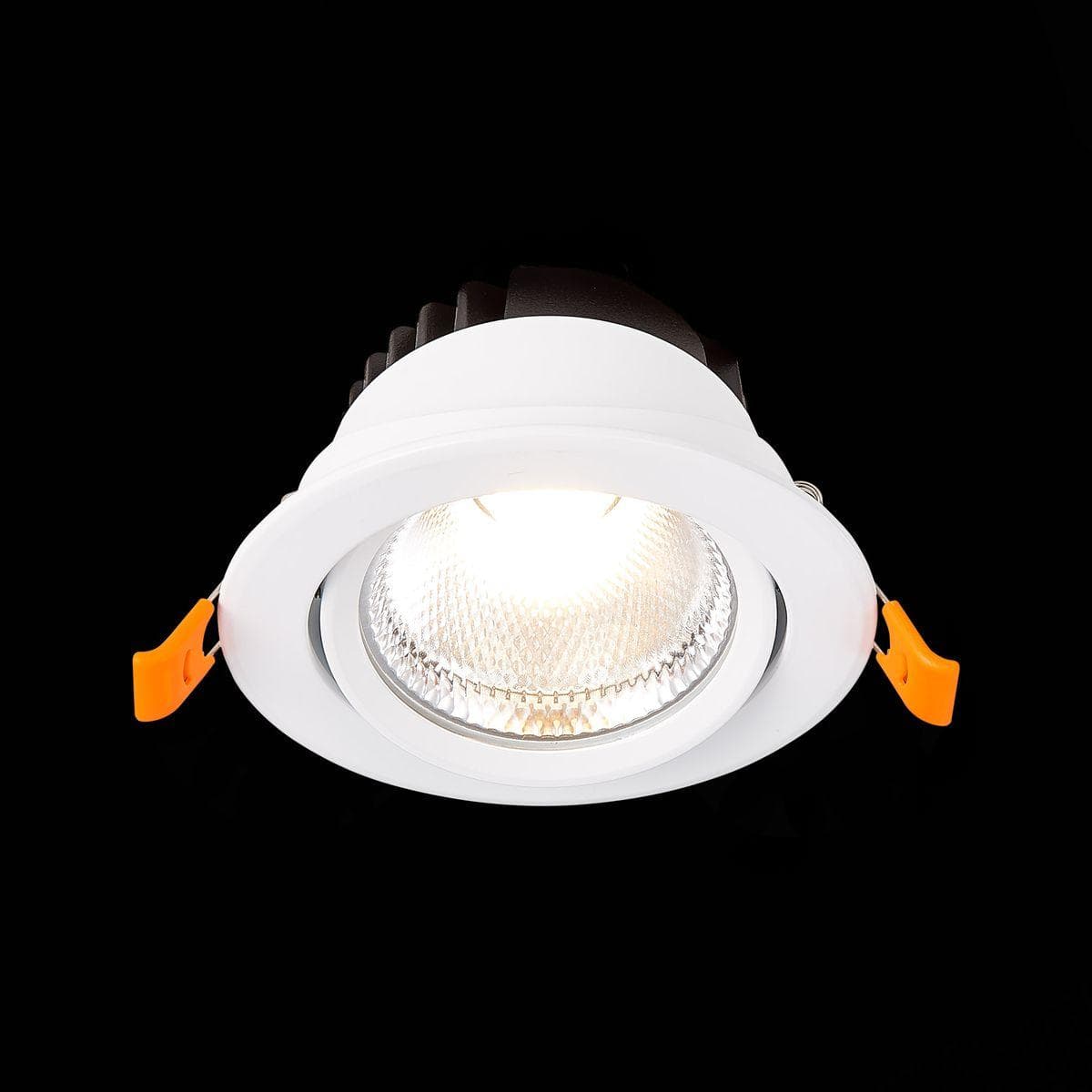 ST Luce ST211.538.24.36 Светильник встраиваемый Белый LED 1*24W 3000K 1 800Lm Ra80 36° IP20 D138xH88 220-240V — миниатюра 4