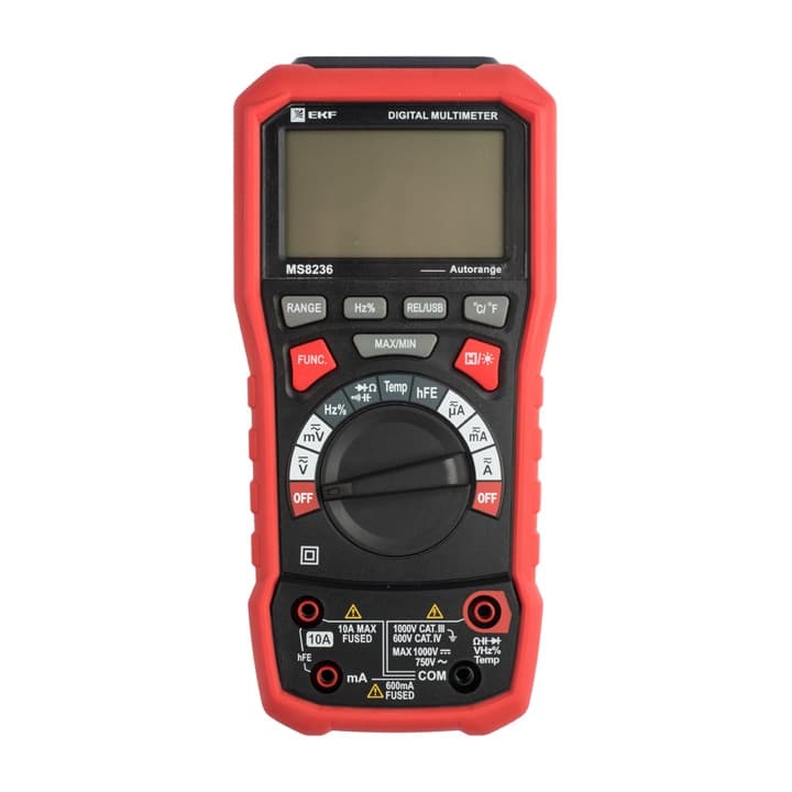 EKF Averes Мультиметр цифровой MS8236 Professional — миниатюра 3