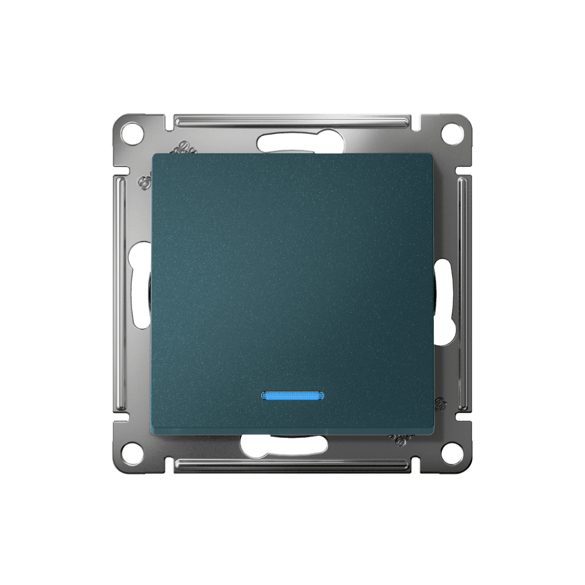 Systeme Electric AtlasDesign Изумруд Переключатель 1-кл с подсветкой, сх.6а, 10АХ, мех., быстрозажим. клем. — миниатюра 4