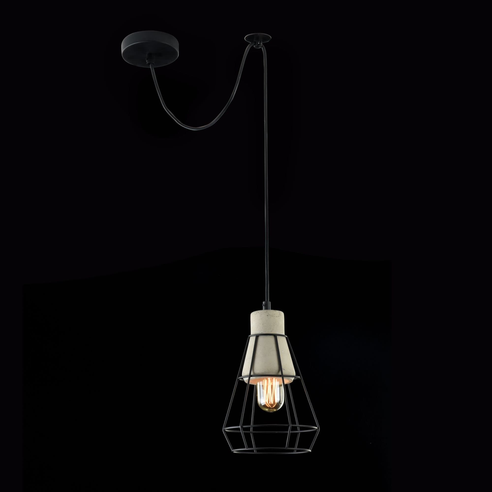Maytoni Loft Gosford Черный Подвес 1xE27 40W T436-PL-01-GR — миниатюра 2