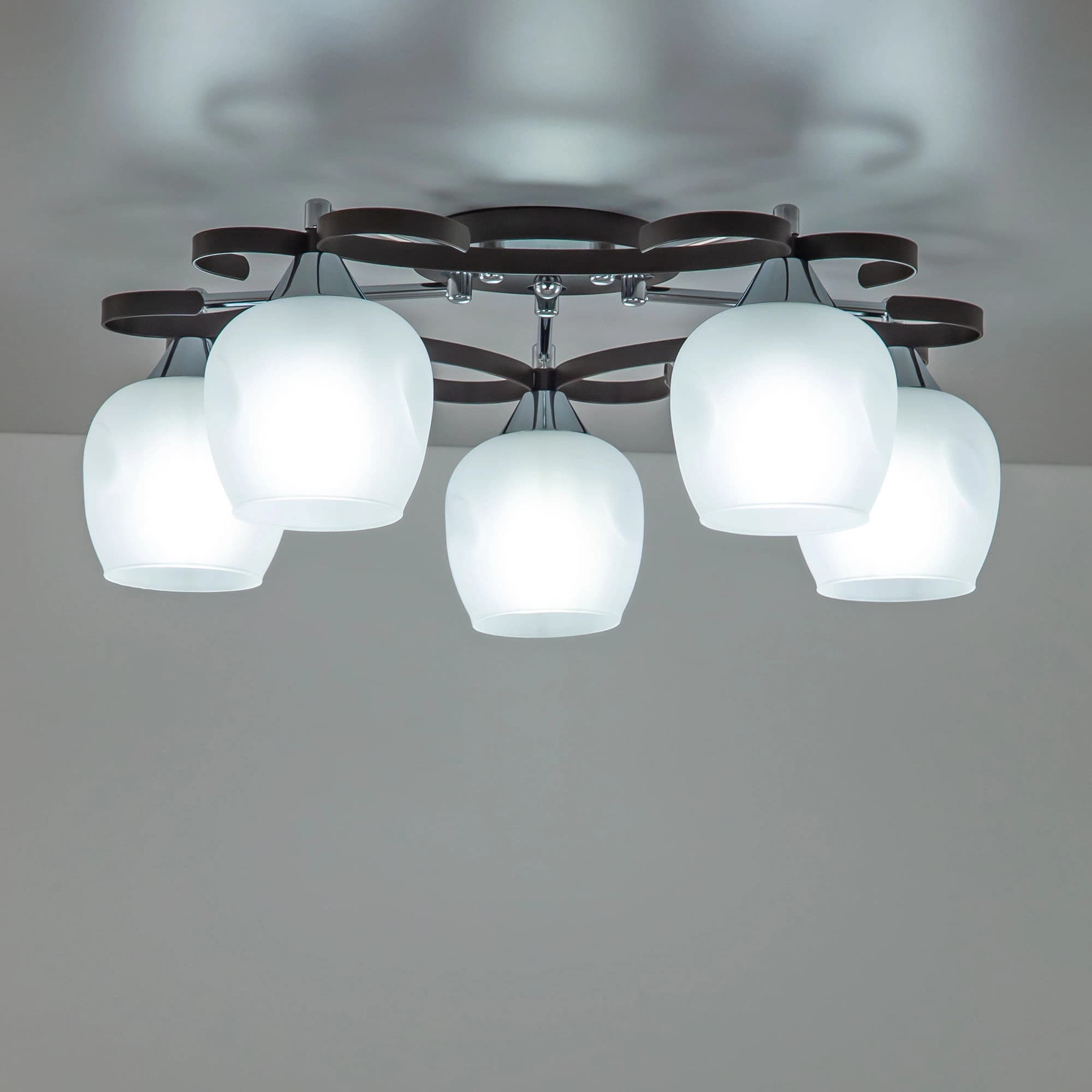 Citilux CL171154 Сюзи Венге+Хром Светильник Люстра — миниатюра 5