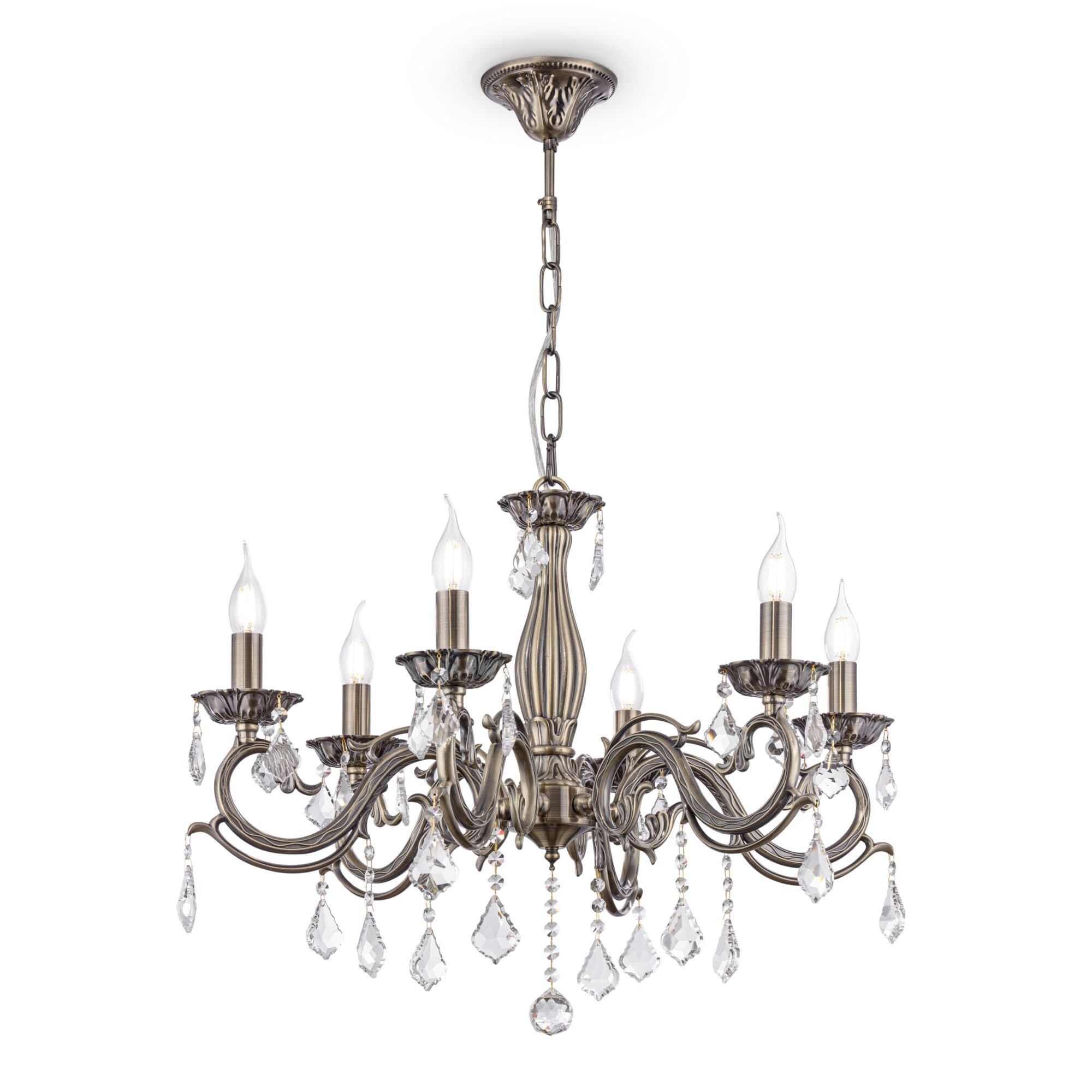Maytoni Royal Classic Bronze Бронза Антик Люстра 6xE14 60W RC245-PL-06-R — миниатюра 3