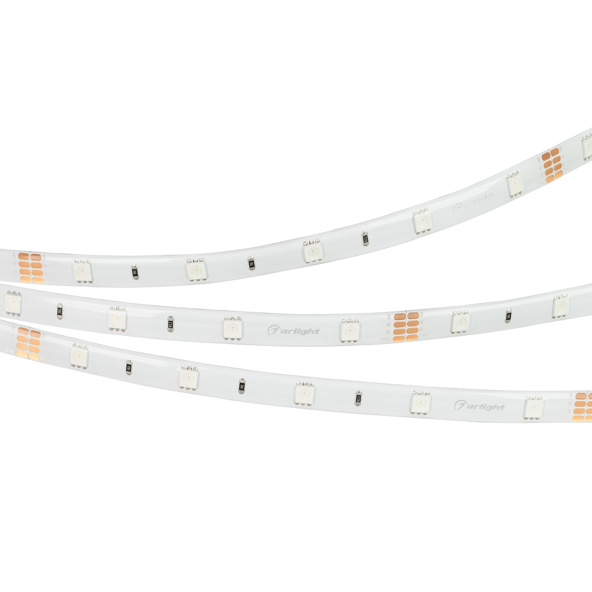 Arlight Лента герметичная RTW-SE-B30-10mm 24V RGB (7.2 W/m, IP65, 5060, 5m) (7.2 Вт/м, IP65) 021732(2)