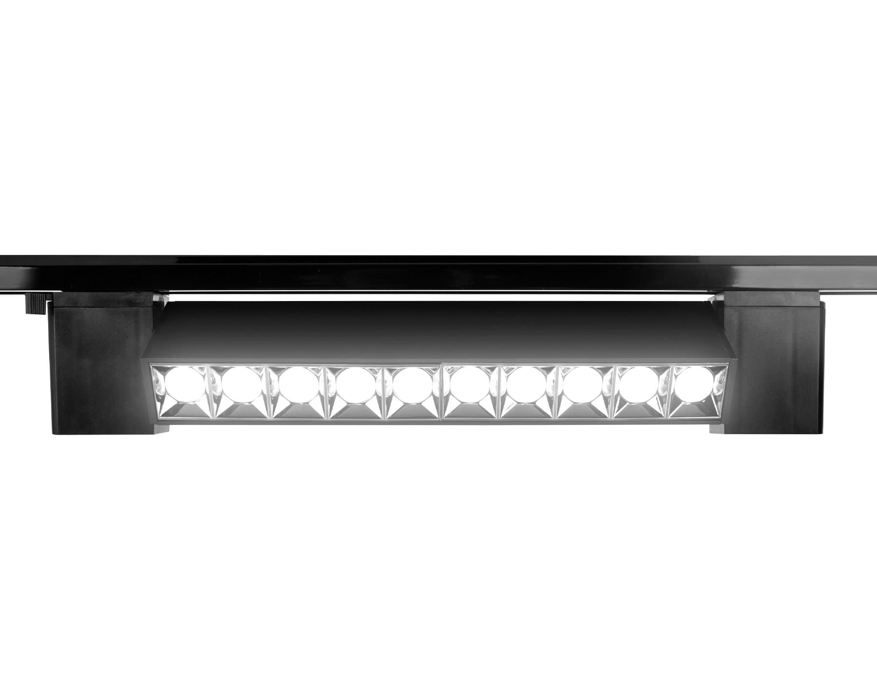 Ambrella Трековый однофазный светодиодный светильник GL6689 BK черный LED 12W 4200K 24°