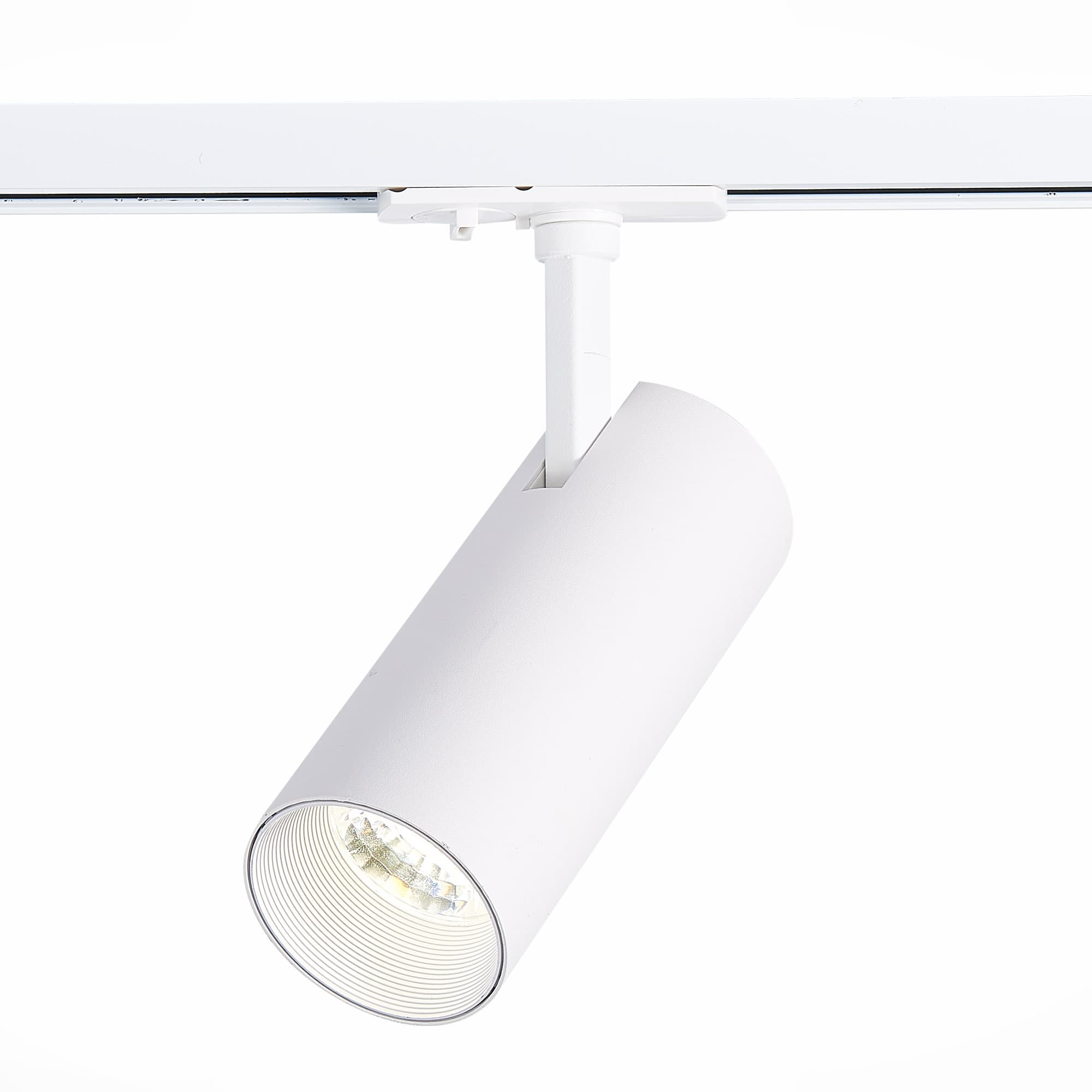 ST Luce ST350.546.15.36 Трековый светодиодный светильник Мат. белый LED 1*15W 4000K 1 350Lm Ra≥90 36° IP20 L158xW65xH193 100-240V — миниатюра 1