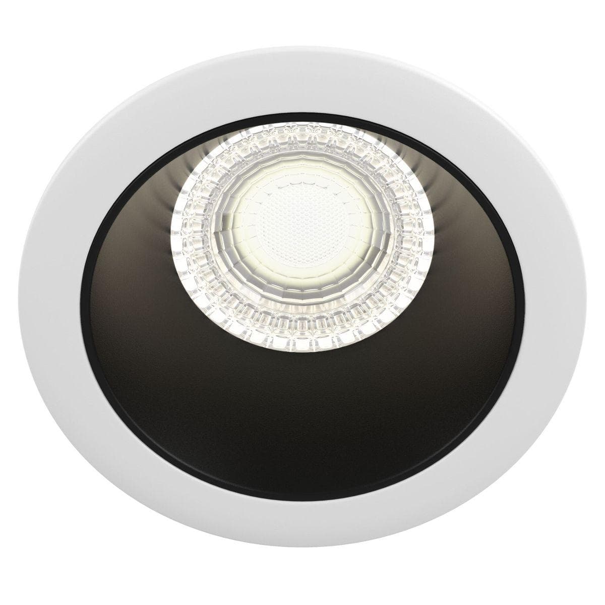 Maytoni Downlight Черно-белый Светильник встраиваемый (Набор) ( DL051-01W+DLA051-03B) DL051-1WB — миниатюра 6