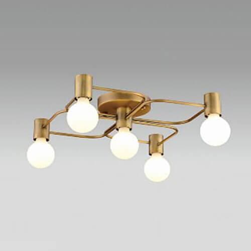 ITALLINE Vega PL 6088/5 bronze светильник потолочный — миниатюра 2