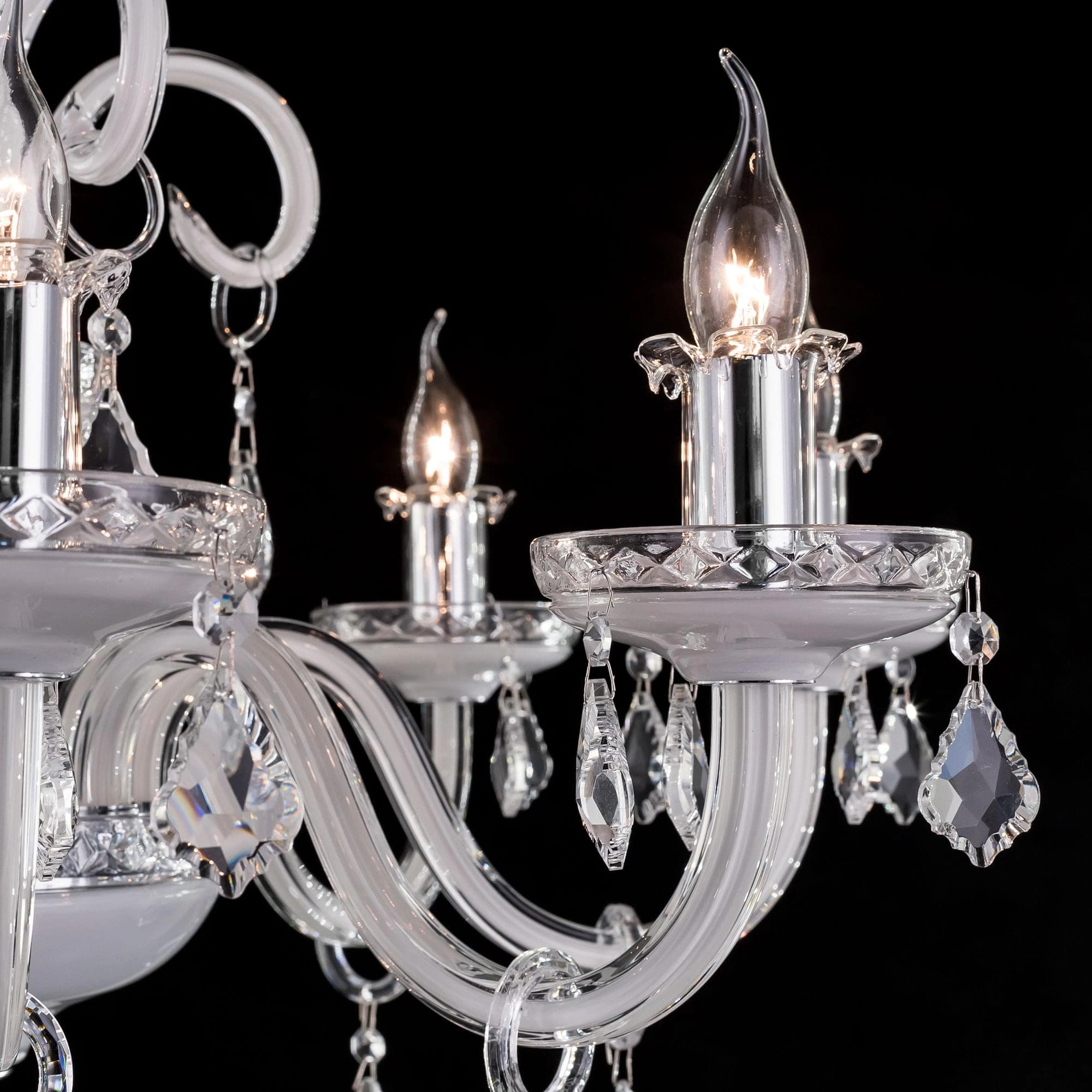 Citilux CL352180 Марена Белая Светильник Люстра — миниатюра 4