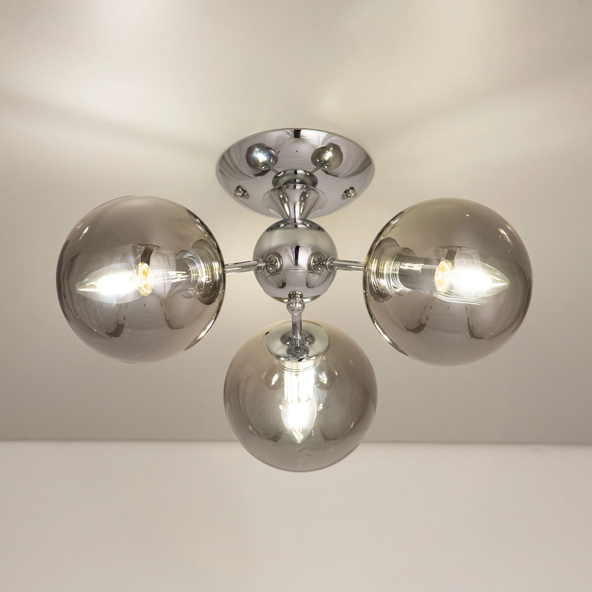 Citilux CL102130 Томми Хром+Дымч. Люстра — миниатюра 4