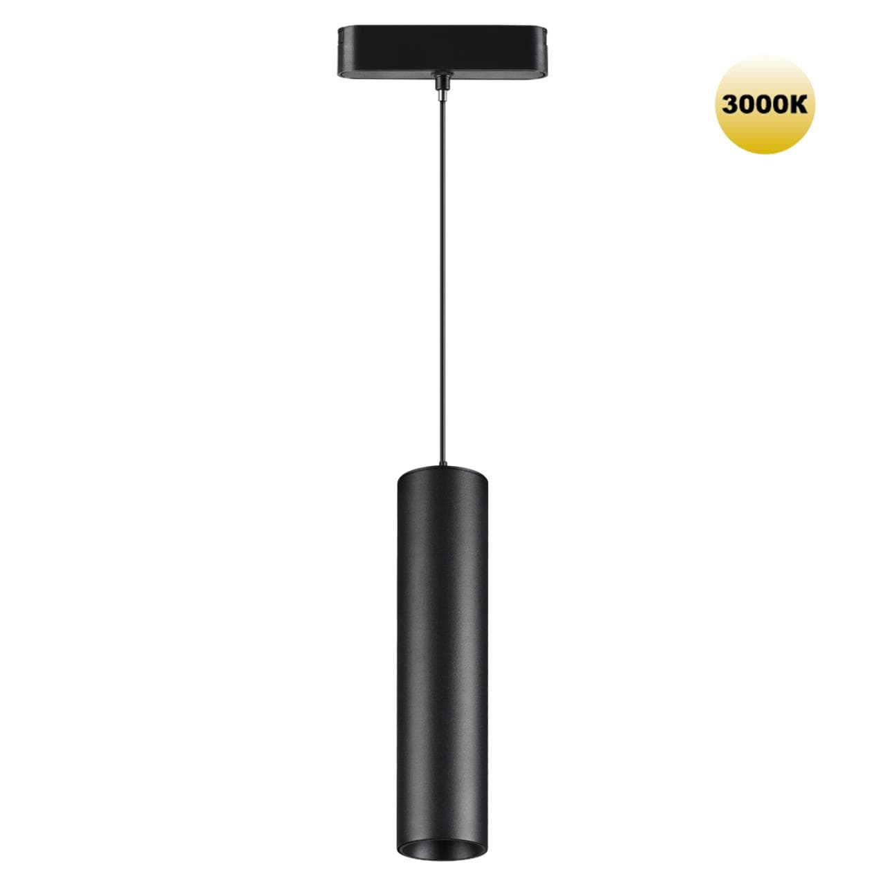 Novotech 359268 SHINO NT23 050 черный Трековый светильник для низковольтного шинопровода IP20 LED 9W 48V 855Лм 3000К SMAL