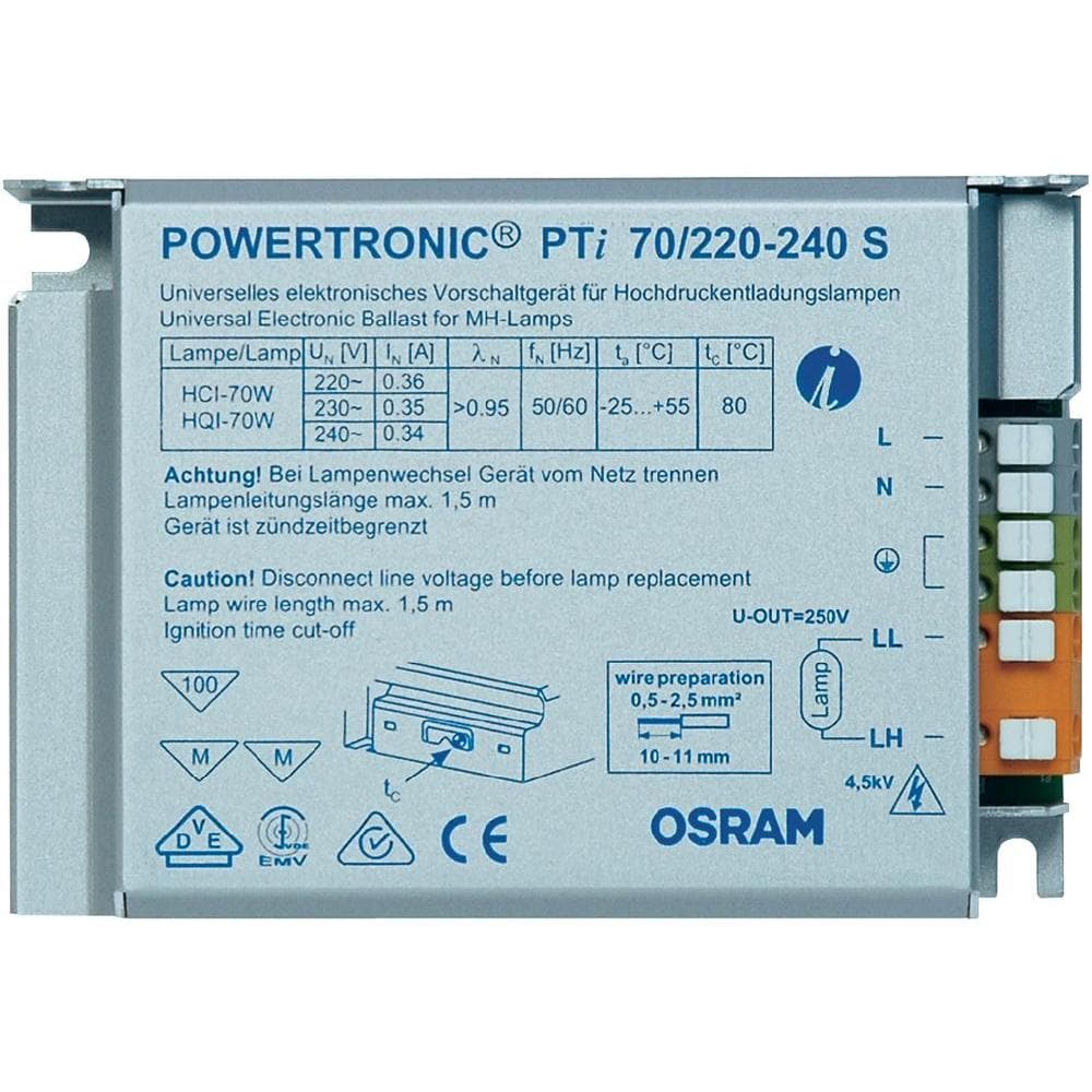 Osram ЭПРА PTI 70/220-240 S 4008321049629