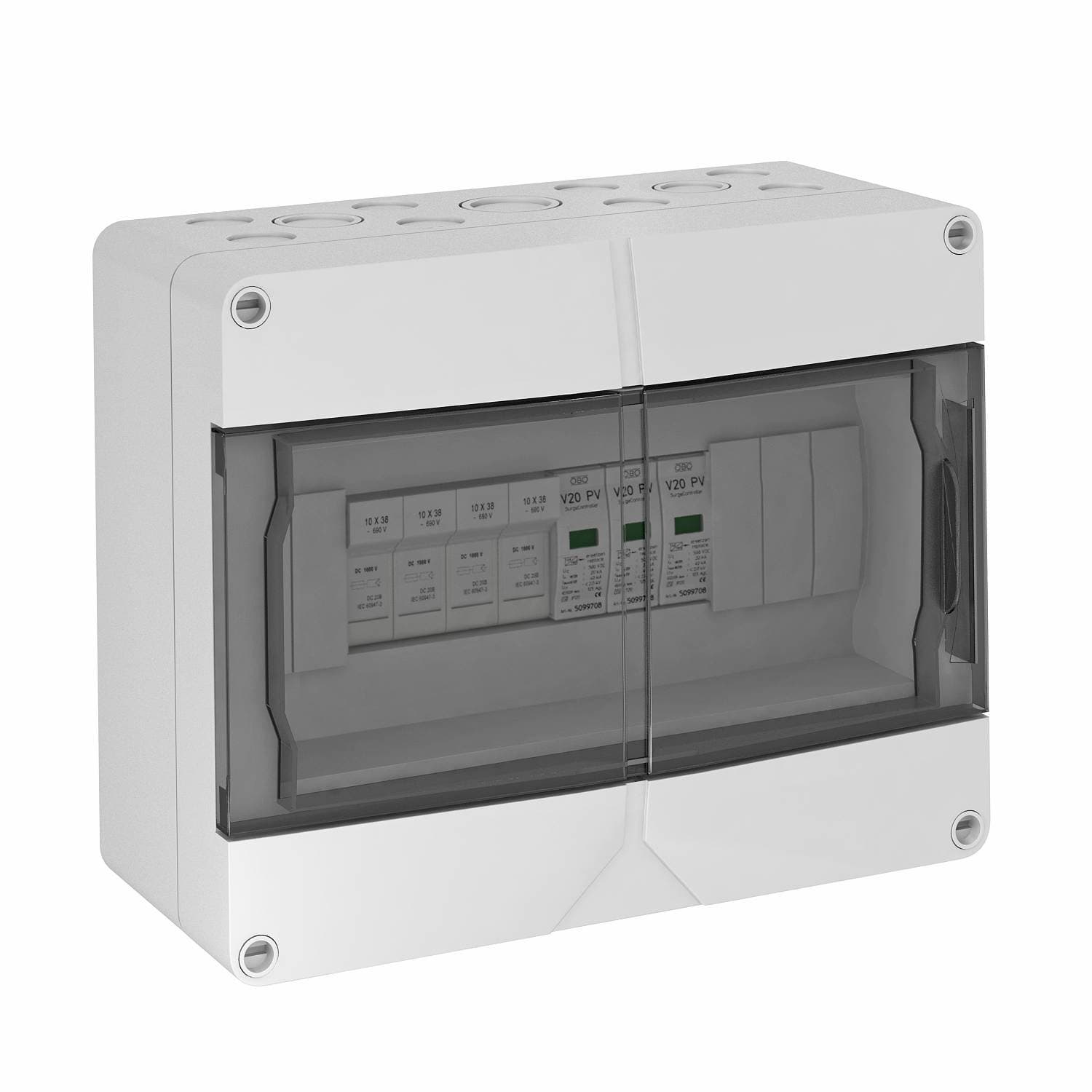 OBO Bettermann Комплект УЗИП в защитном корпусе  (Класс II), 1000  В 5088651 — миниатюра 1