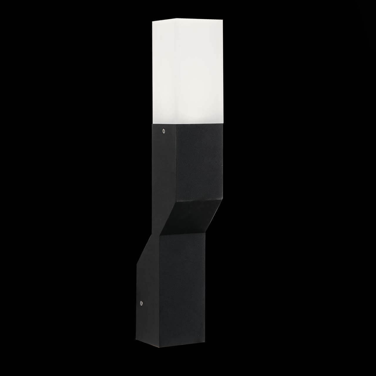 ST LUCE SL100.401.02 Светильник уличный настенный  Черный/Белый LED 2*5W — миниатюра 3
