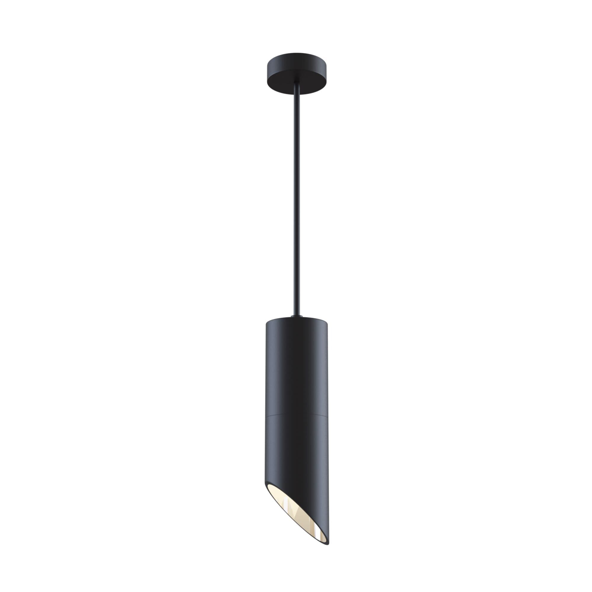 Maytoni Technical Vela Черный Подвесной светильник GU10 50W P026PL-01B — миниатюра 2