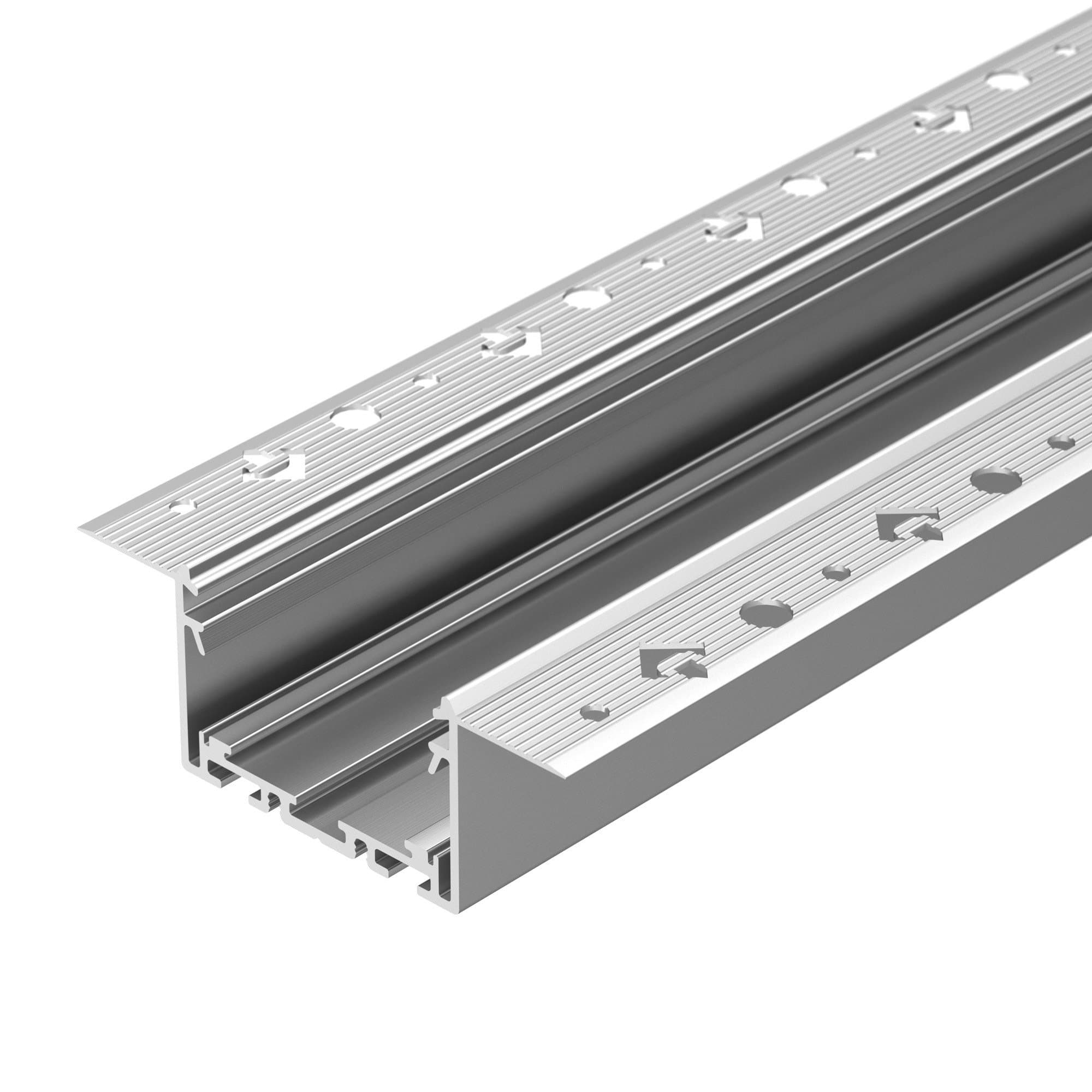Arlight Профиль SL-LINIA55-FANTOM-2500 SEAMLESS ANOD (Алюминий) 029507 — миниатюра 3