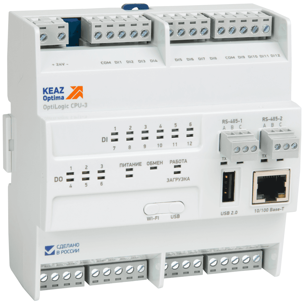 КЭАЗ Модуль процессорный OptiLogic L-CPU-3-L