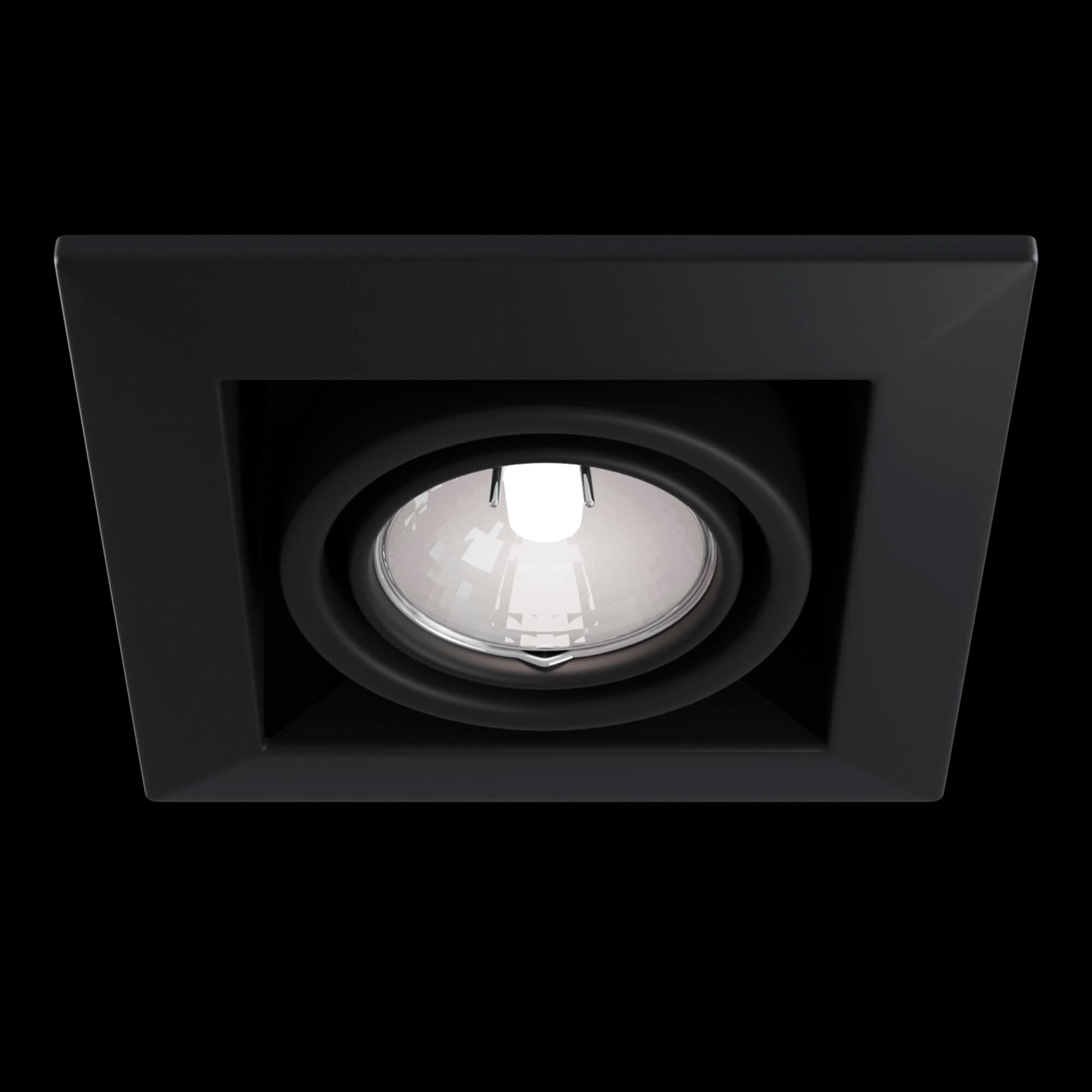 Maytoni DownLight Metal Черный Встроенный светильник 1xGU10 50W DL008-2-01-B — миниатюра 5