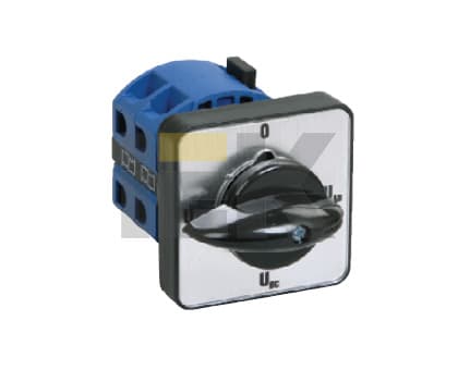 IEK Переключатель кулачковый ПКП10-53 /O 10А Uca-O-Uab-Ubc 3Р/400В — миниатюра 2