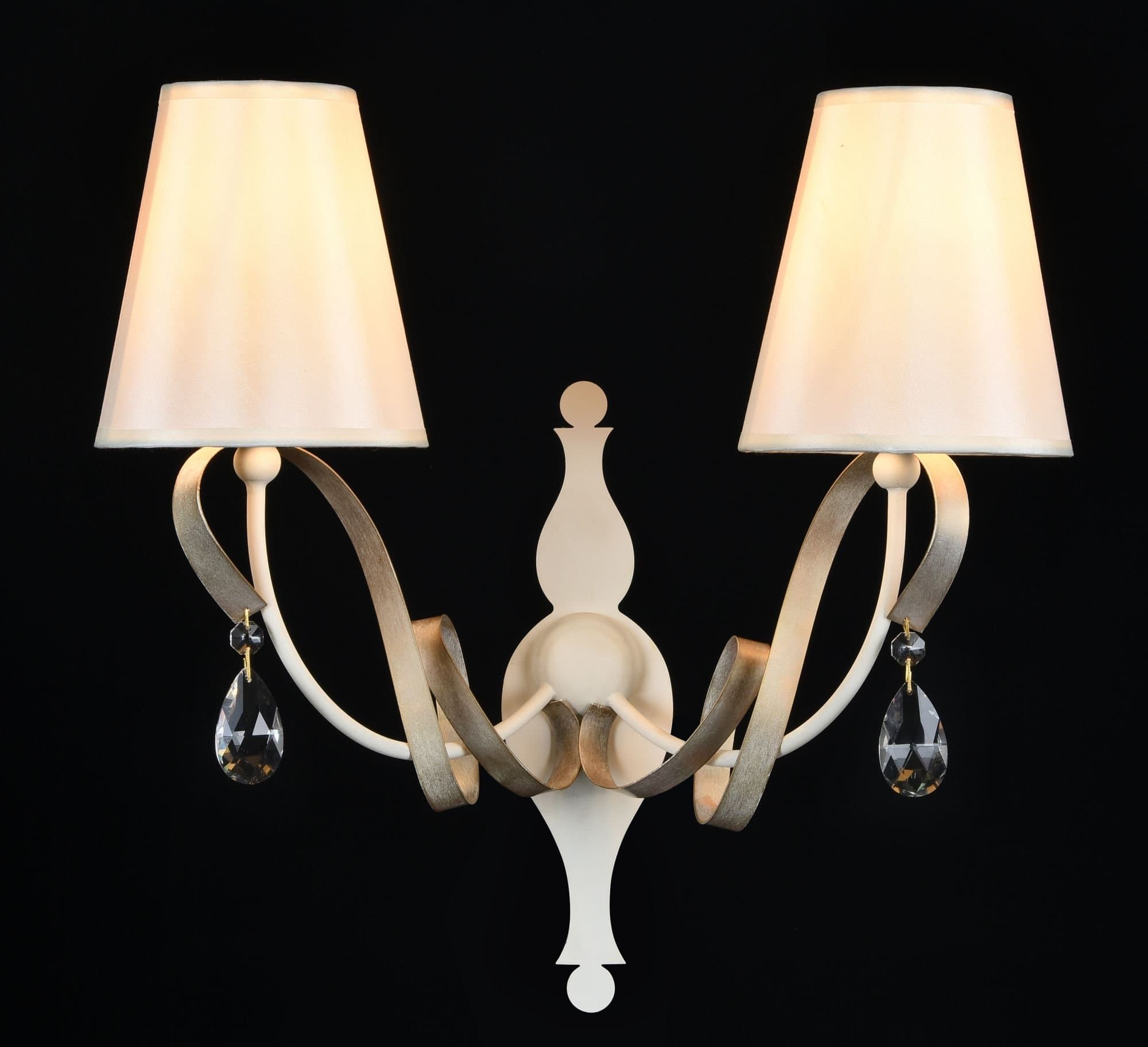 Maytoni Elegant Intreccio Белый с Золотом Бра 2xE14 40W ARM010-02-W — миниатюра 2