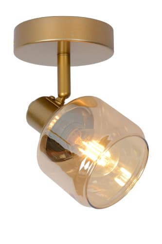 Lucide BJORN Прожектор настенный 1xE14 Matt Gold / Brass 77979/01/02