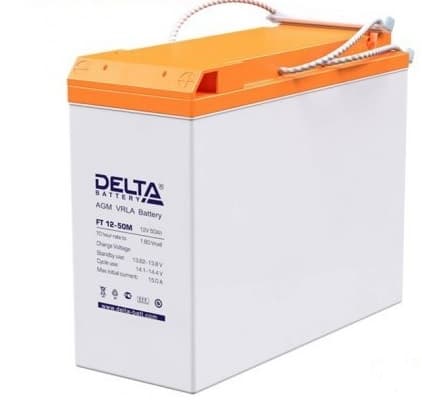 Delta Аккумуляторная батарея FT M 12-50 M 12В/50Ач FT 12-50 M