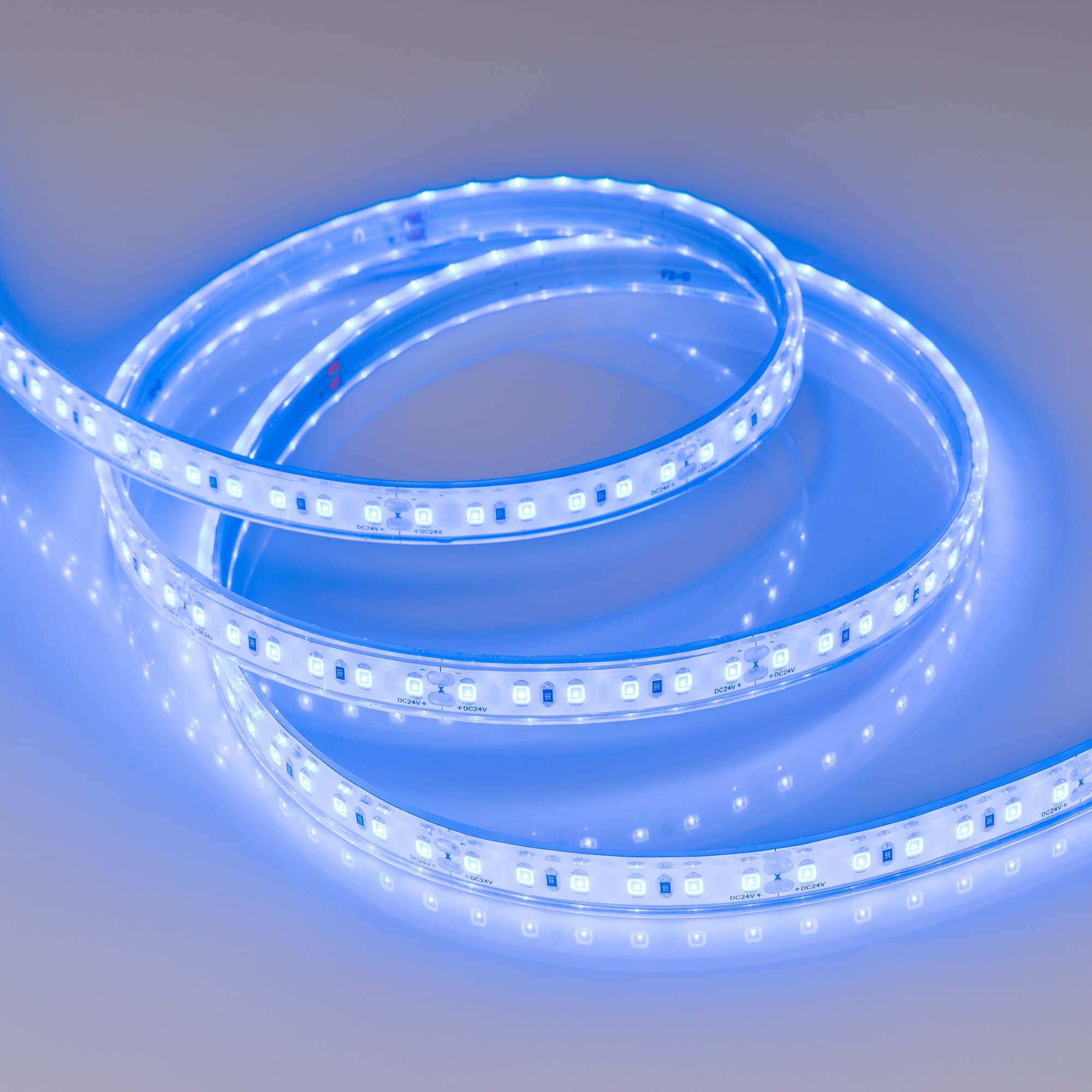 Arlight Светодиодная лента RTW-5000PU-2835-120 24V Blue (10.5mm, 14.4W, IP68) (Закрытый) 032079 — миниатюра 3