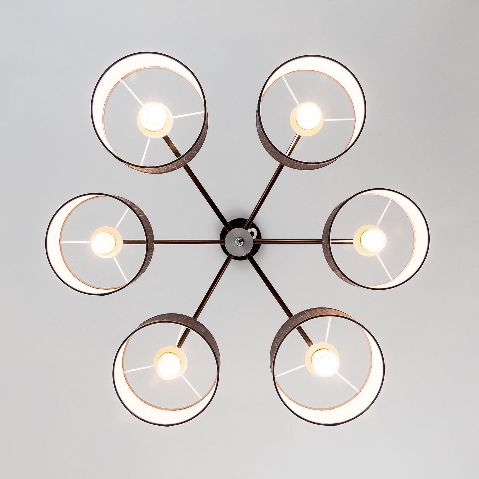 Citilux CL428261 Форма Кофе+Серый Люстра — миниатюра 4