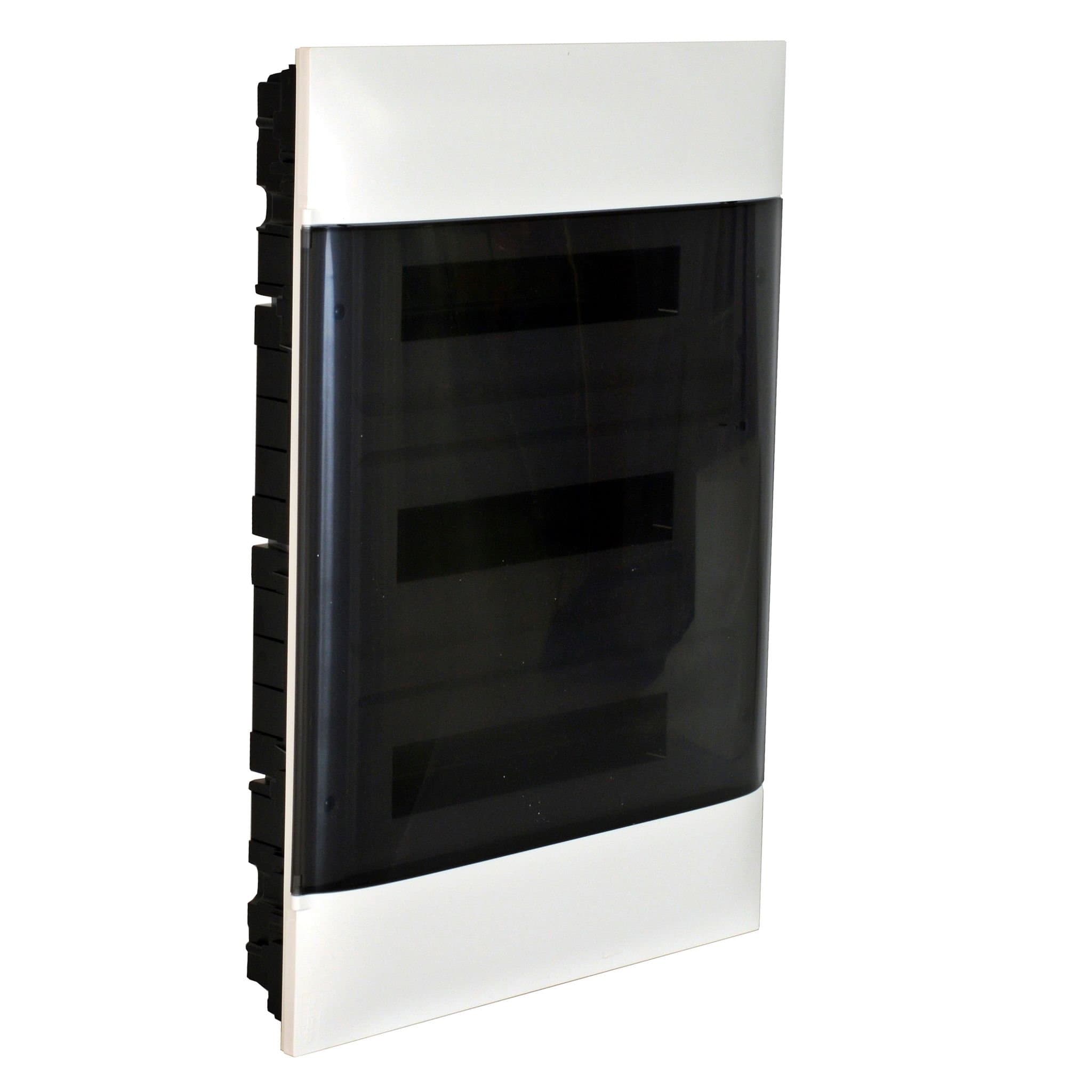 Legrand Practibox S Пластиковый щиток Встраиваемый 3X18 Дымчатая дверь 137558 — миниатюра 3