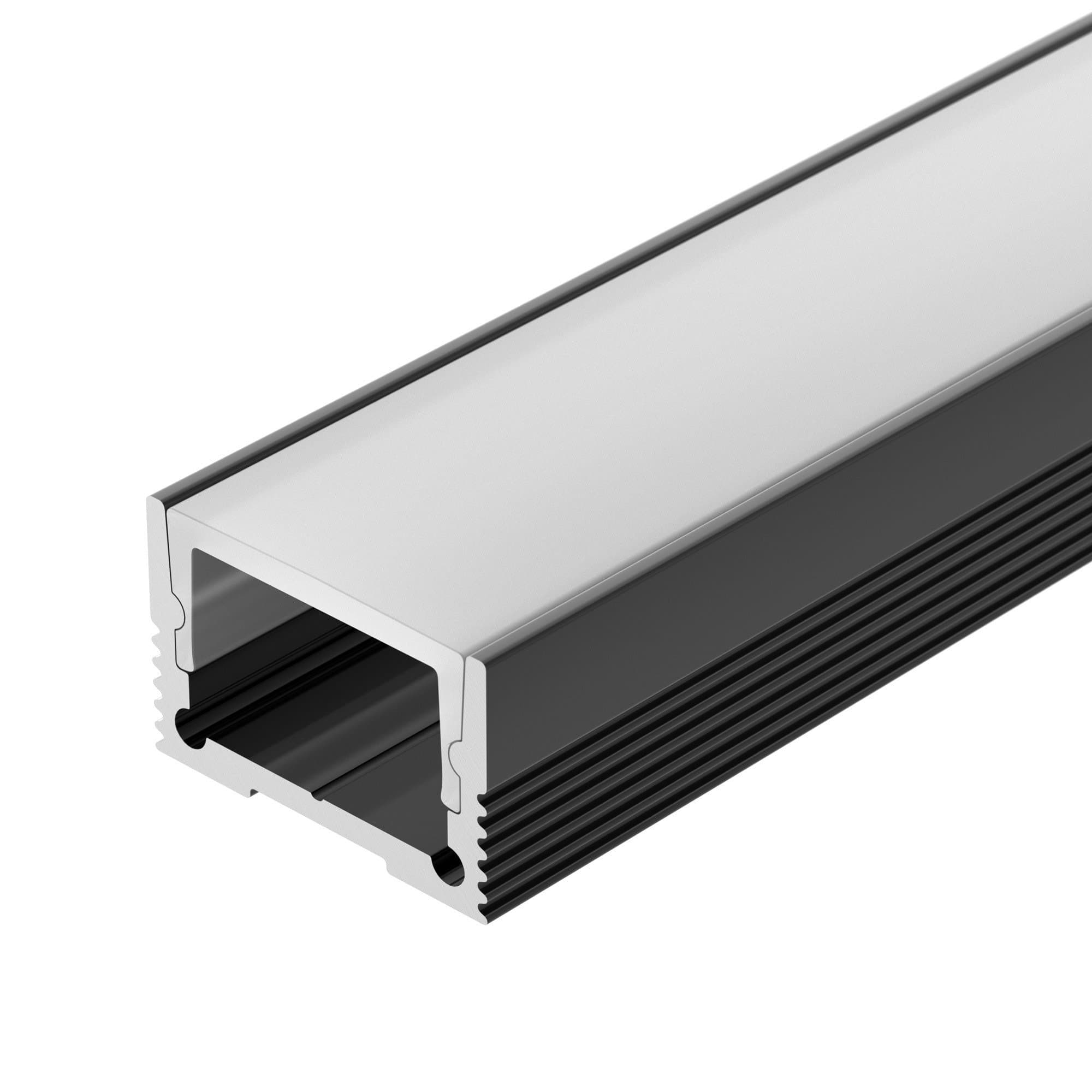 Arlight Профиль SL-SLIM20-H13-2000 BLACK (Алюминий) 037112 — миниатюра 1