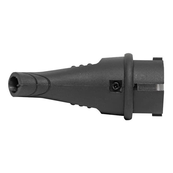 EKF Basic Вилка угловая каучуковая с кольцом 230В 2P+PE 16A IP44 — миниатюра 4