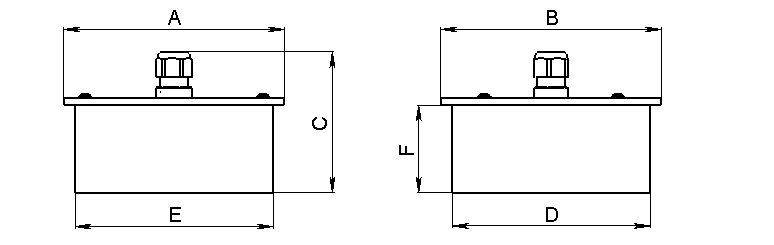 GRILDOT FLD (100x100) 40W 6M 840 WH (89x89x40) — миниатюра 2