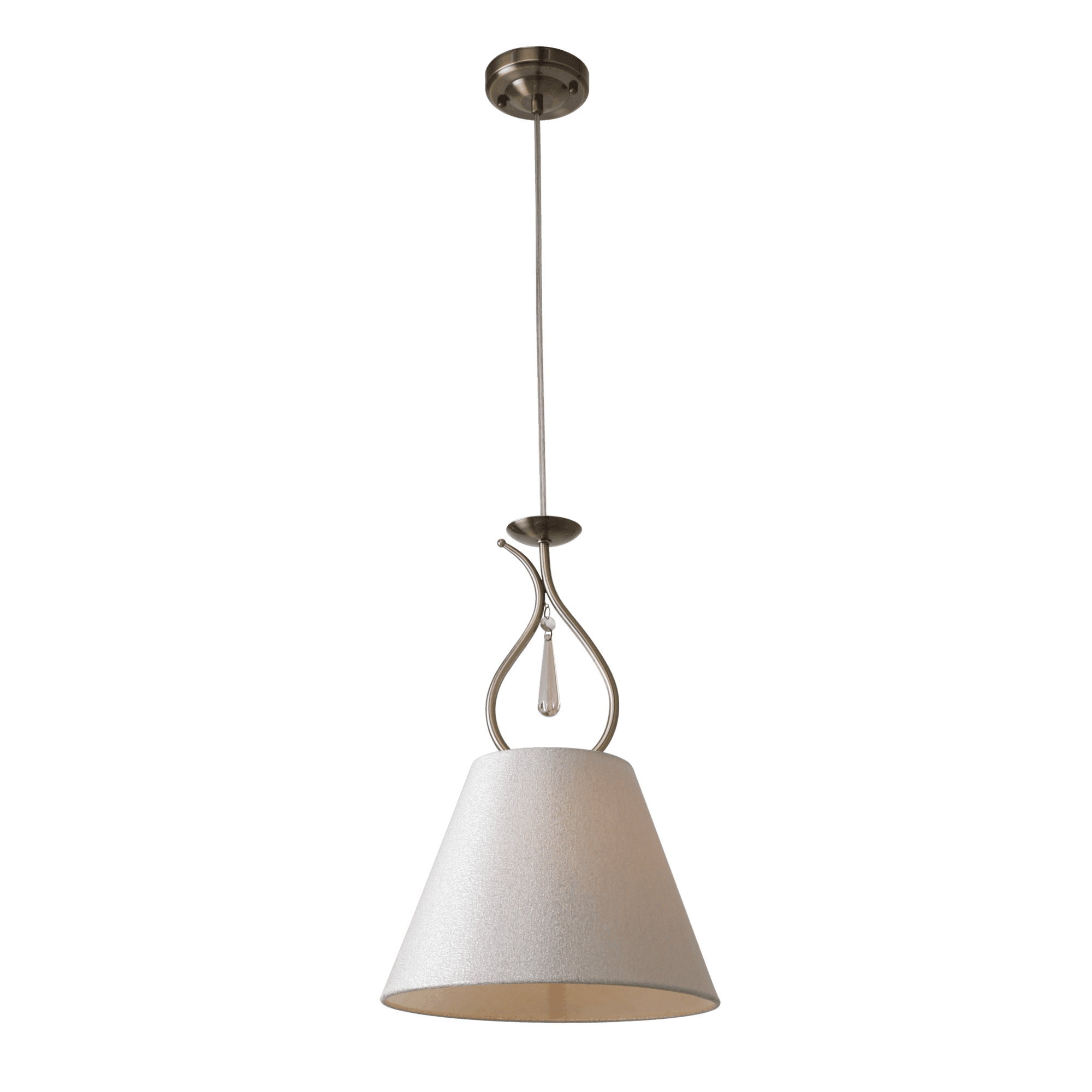 Freya Classic Madeline Латунь Подвесной светильник FR2019PL-01BS — миниатюра 4