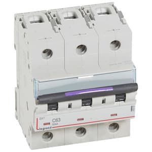 Legrand DX3 Автоматический выключатель 50кА 63А 3P C 410167 — миниатюра 2