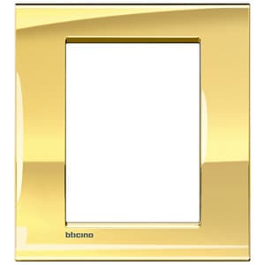 BT LL Золото Рамка прямоугольная, 3+3 модуля LNA4826OA