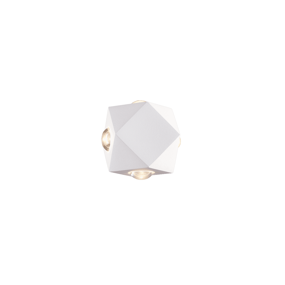 Odeon Light 4219/8WL HIGHTECH ODL21 091 бел/металл Настенный светильник IP54 LED 8W 732Лм 3200K DIAMANTA — миниатюра 2