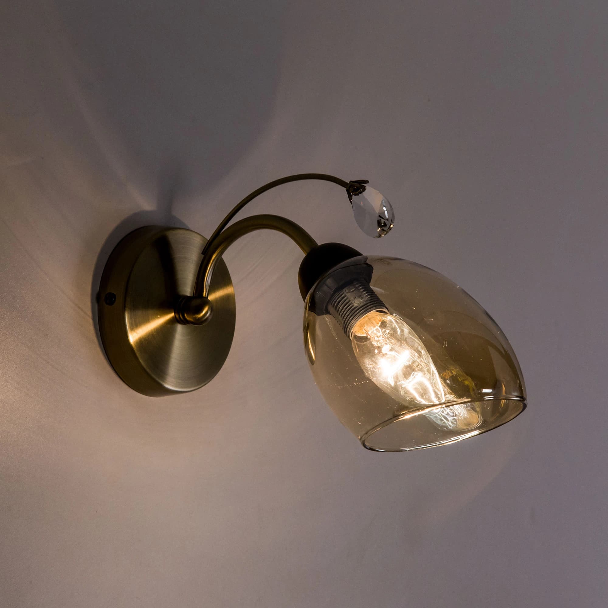 Citilux CL108315 Комета Бронза+Дымч. Бра — миниатюра 4