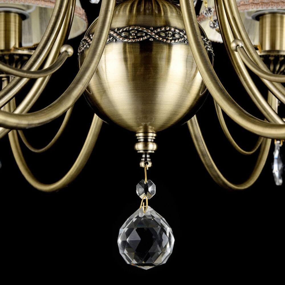 Maytoni Royal Classic Soffia Бронза Люстра 8xE14 40W RC093-PL-08-R — миниатюра 8