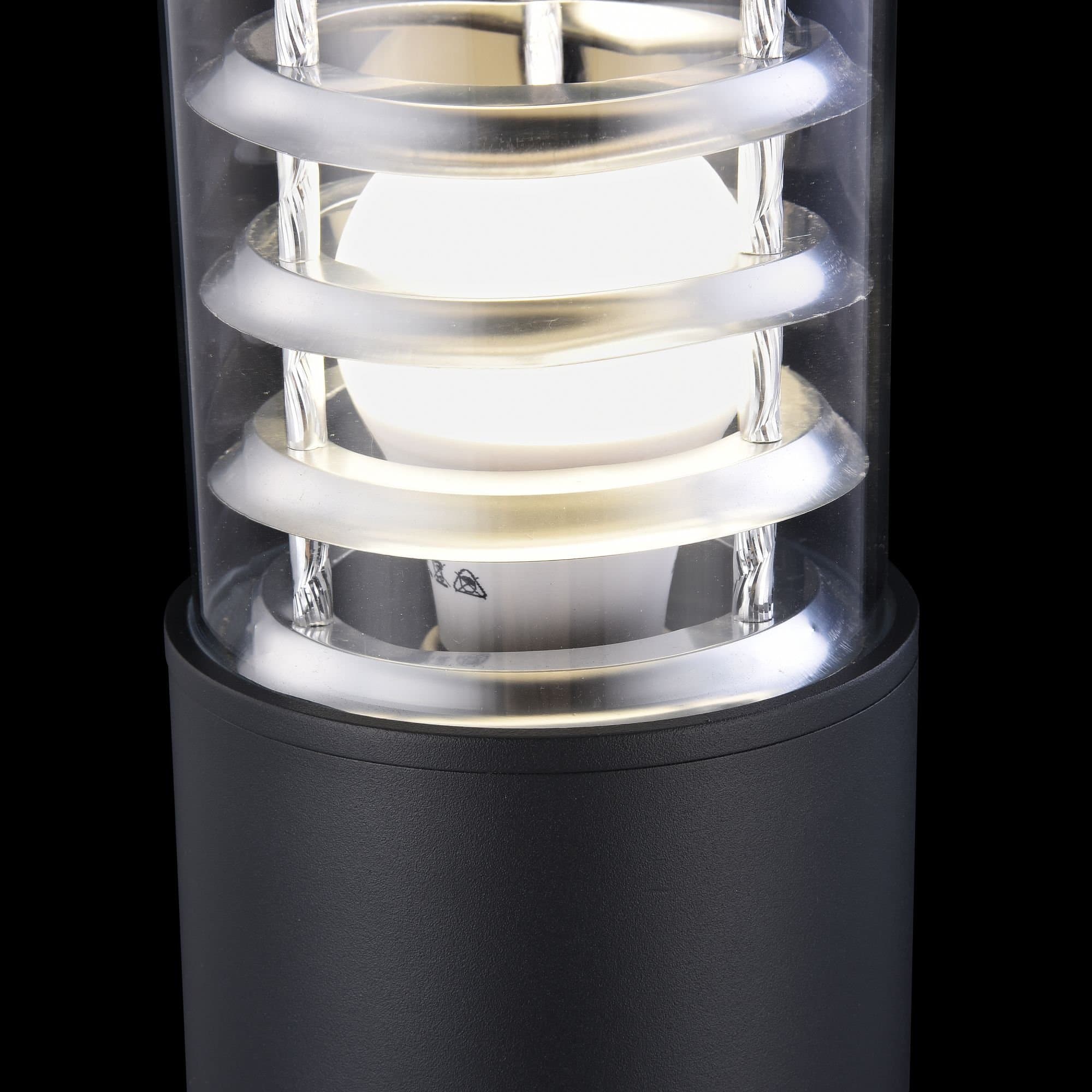 Maytoni Outdoor Bronx Черный Фонарь уличный столб 1xE27 60W O576FL-01B — миниатюра 8