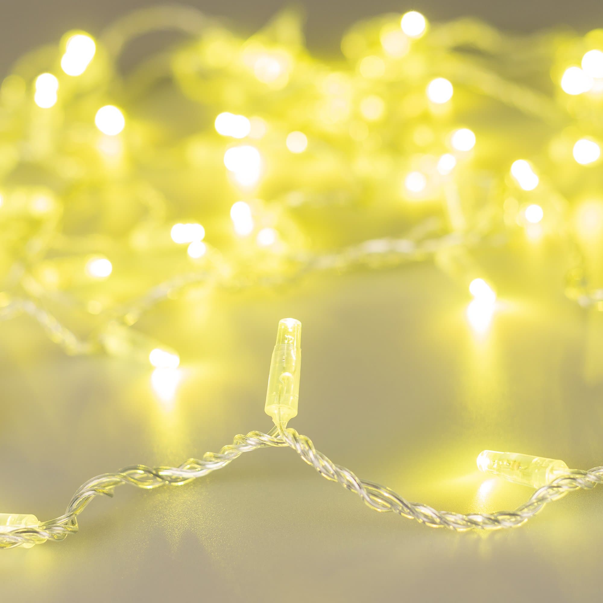 Arlight Светодиодная гирлянда ARD-STRING-CLASSIC-10000-CLEAR-100LED-STD Gold (230V, 7W) (Ardecoled, IP65) 025813 — миниатюра 1