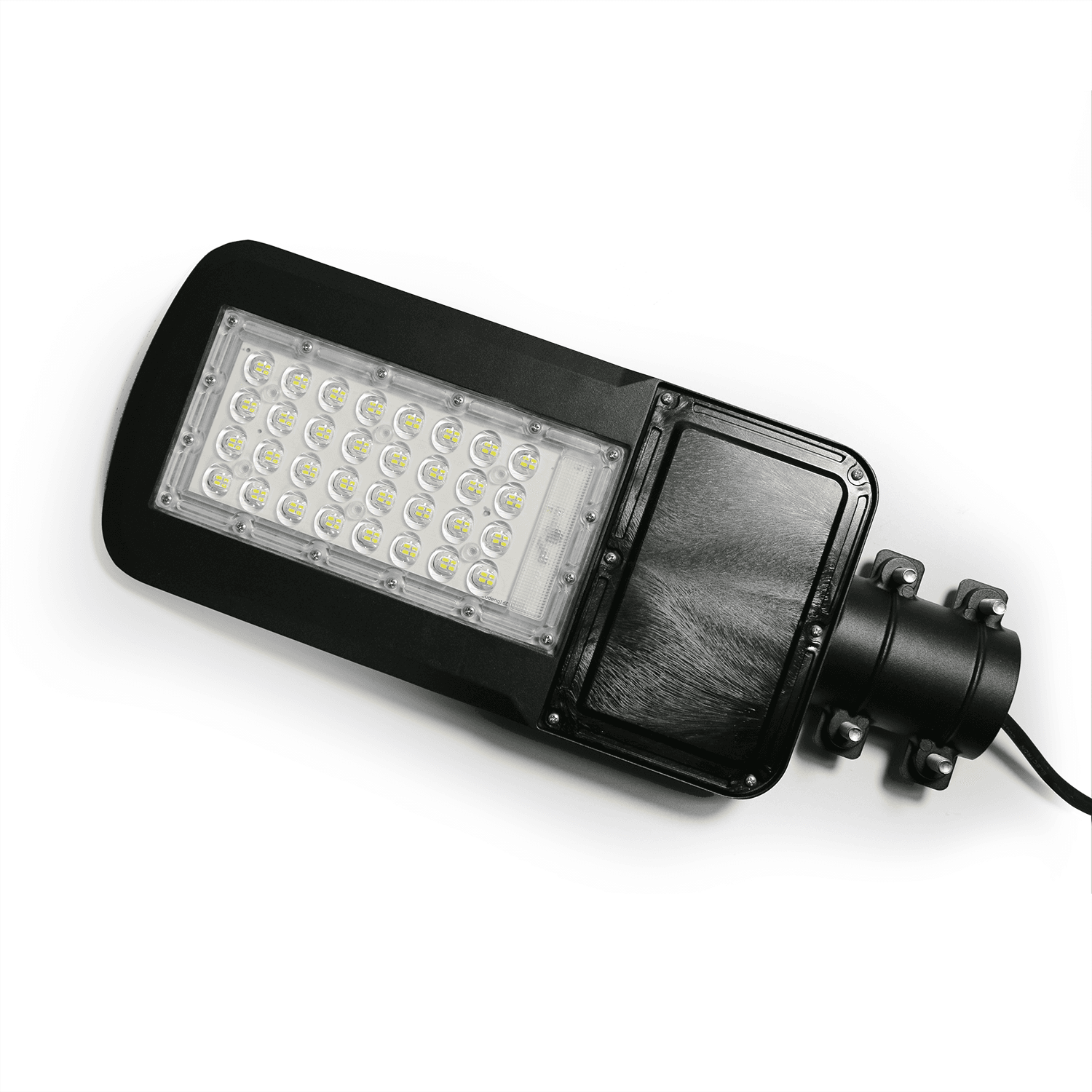Gauss Светильник уличный Qplus 80W 9600lm 5000K 120-260V IP65 455*180*49мм черный КСС "Ш" LED 629535380 — миниатюра 10
