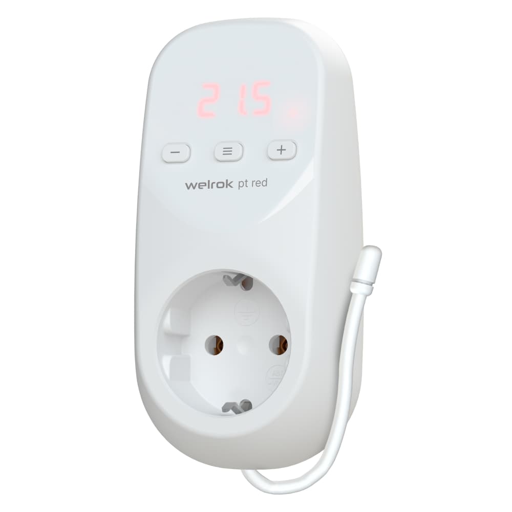Welrok pt red Терморегулятор 16 А, 3000 ВА, 0…30 °С