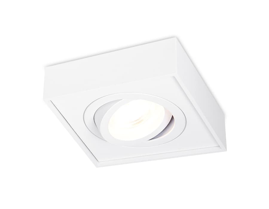 Ambrella Встраиваемый поворотный точечный светильник TN154 WH белый GU5.3 96*96*50